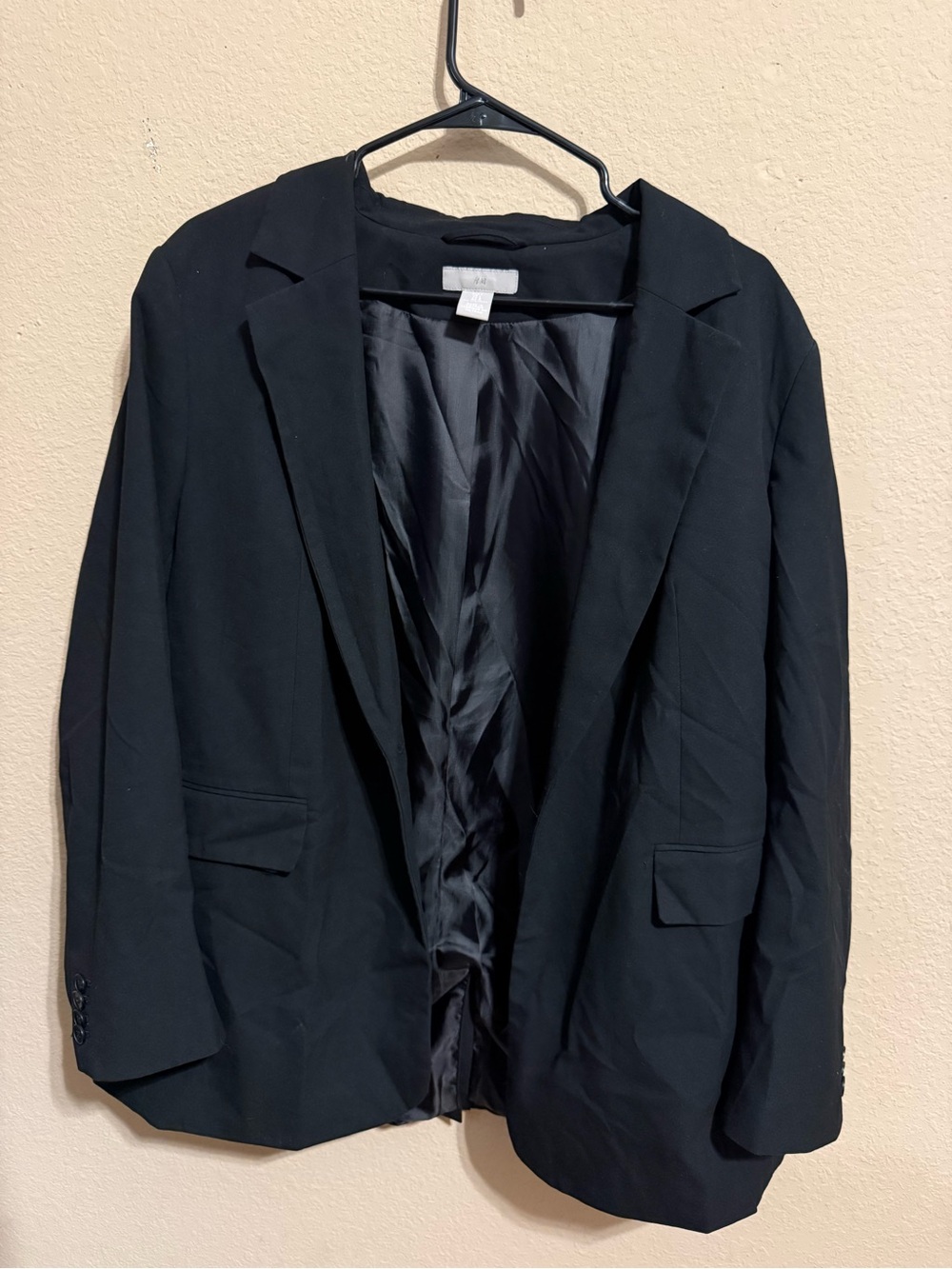 H&M Black Blazer-Size large